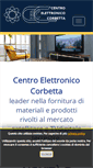 Mobile Screenshot of corbettaelettronica.it